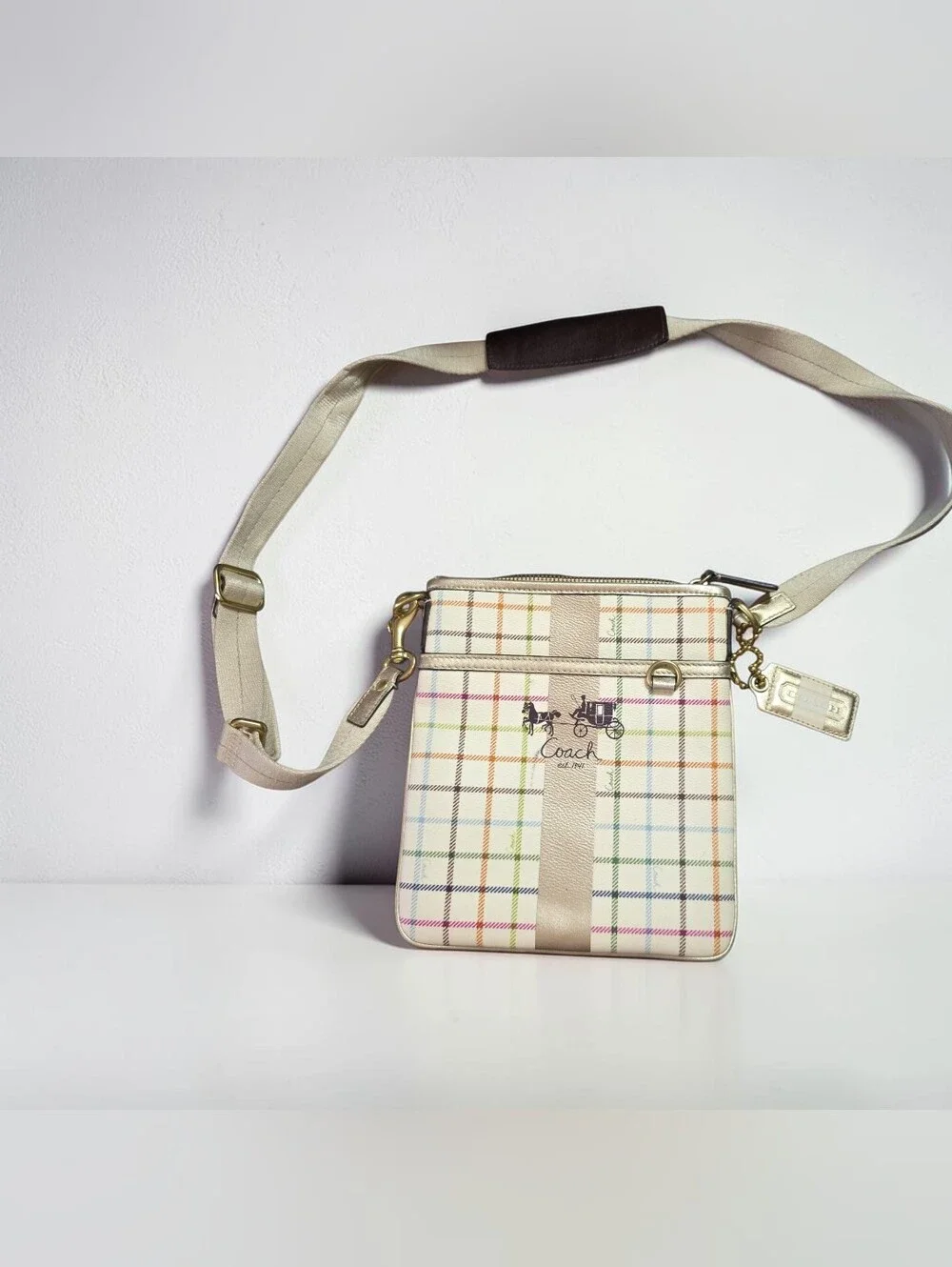 Coach Heritage Plaid Tattersall